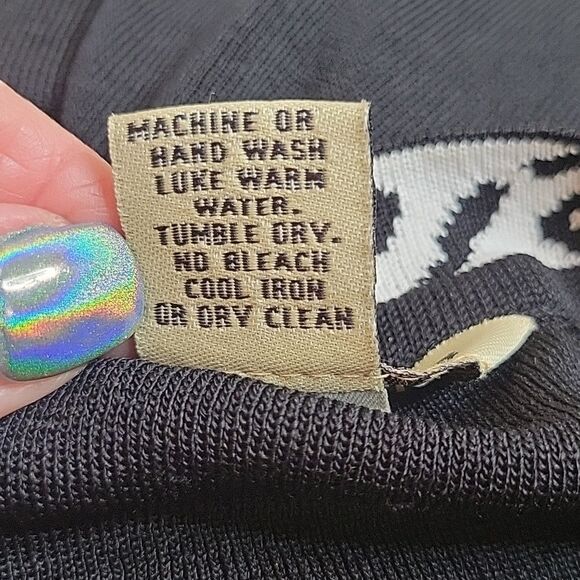 Marlis Vintage Black and White Twin Set Size Large (Runs Large) - Picture 7 of 8